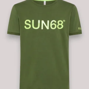 T-SHIRT UOMO VERDE SCURO
