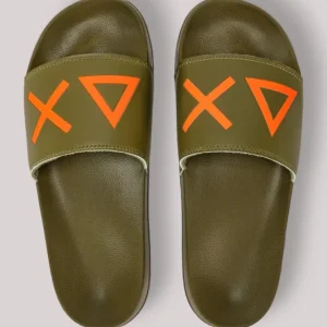 SCARPE UOMO MILITARE - SLIPPERS LOGO