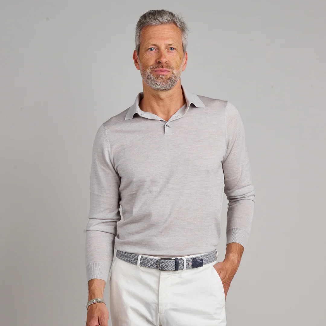 La Boucle cintura intrecciata con fibbia in metallo premium box regalo Forte Dei Marmi Glacier - immagine 3