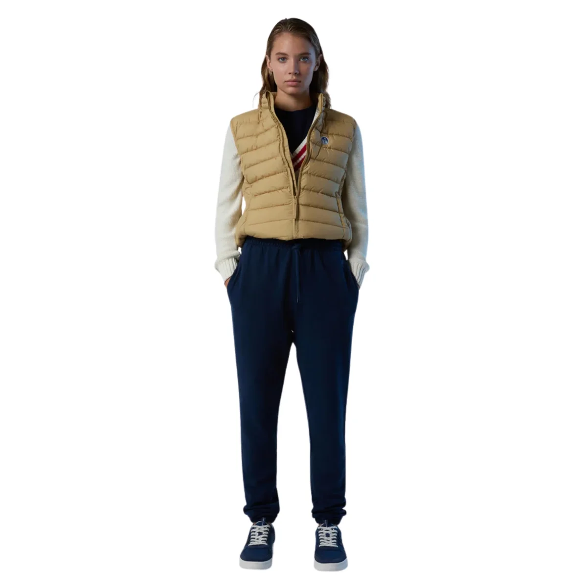 North Sails Gilet Smanicato Zip tecnico outdoor antivento 010032 0109 Naomi - immagine 3