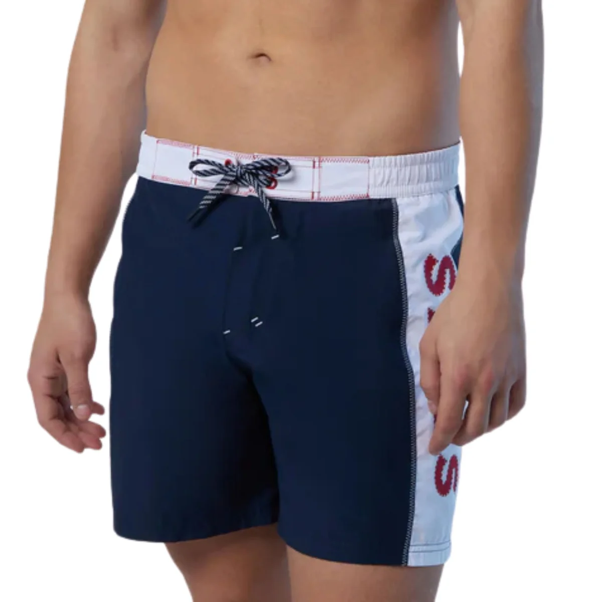 North Sails Stampa Logo BEACHWEAR Costume da bagno 673716 blu navy - immagine 4