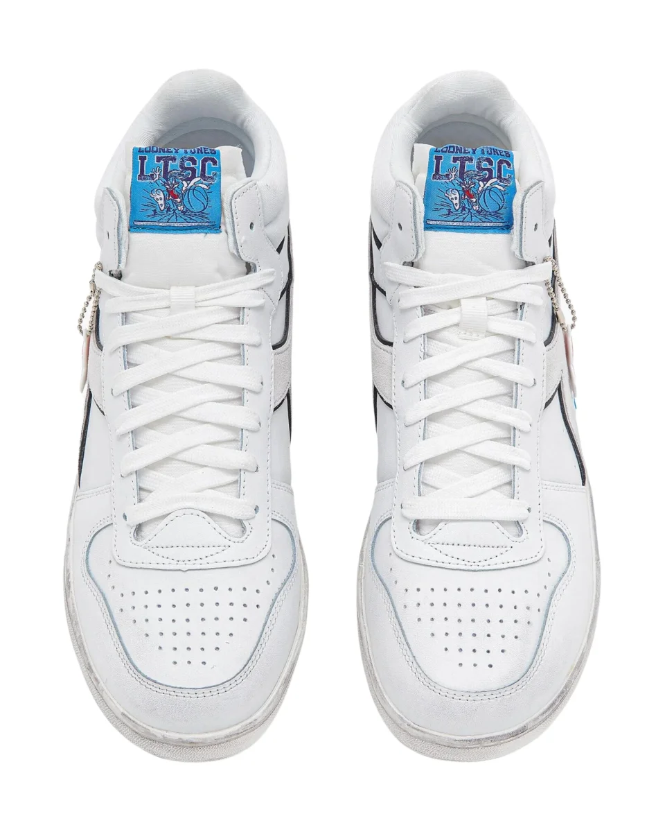 Diadora Magic Basket Demi Bunny Suede Bianco - immagine 4