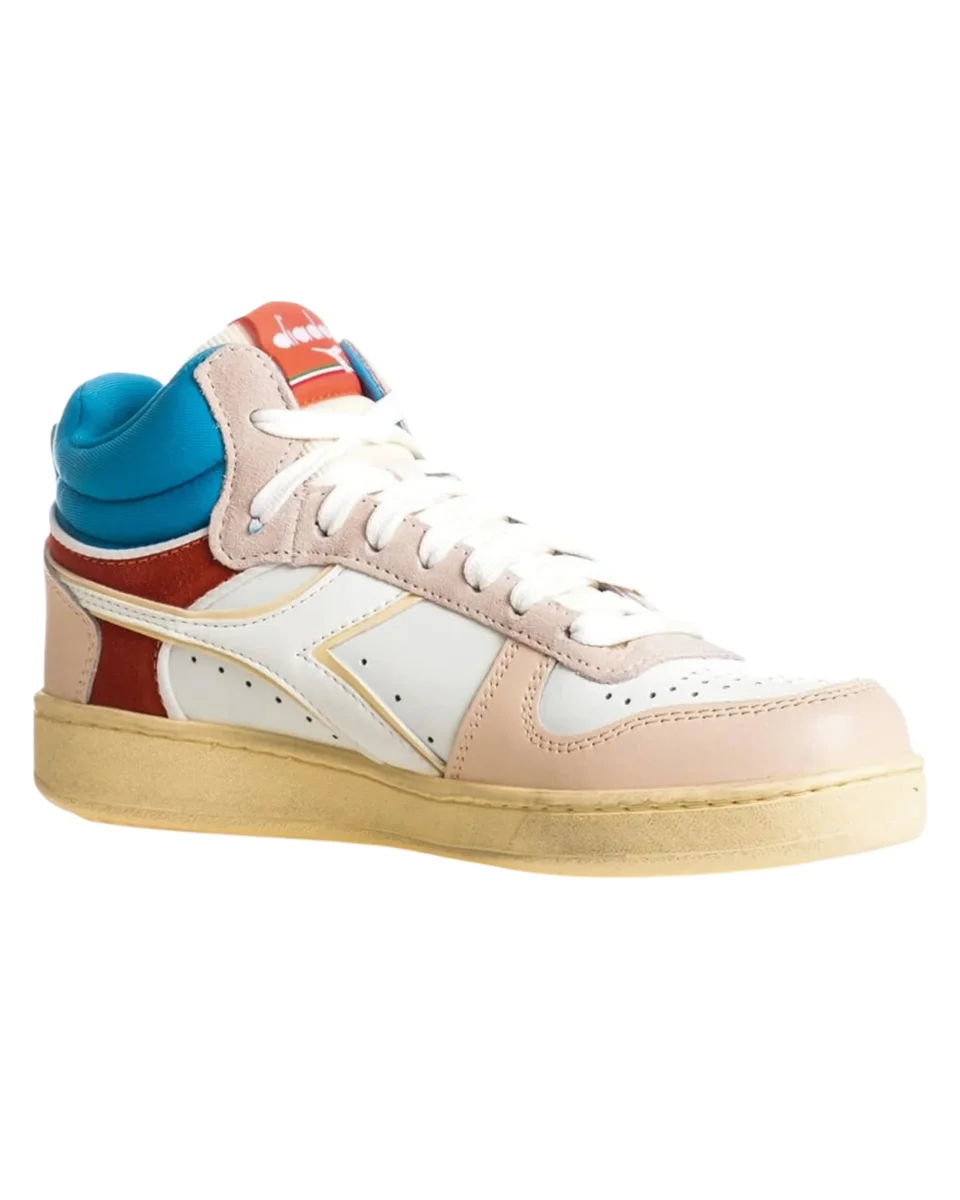 Diadora Sneakers Magic Basket Demi Icona WN Pelle Multicolore - immagine 4