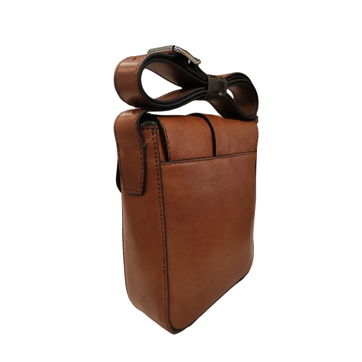 The Bridge Borsello Piccolo Crossbody Uomo Linea Cesare in Pelle Marrone 451505D9 - immagine 4