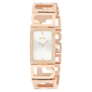Liu Jo orologio Alma oro rosa logo all over acciaio TLJ1819