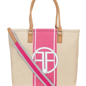 Fracomina Tote Bag Con Dettaglio Colorato Viola Donna