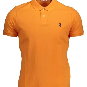 U.s. Polo Assn. Sport Casual Logo 41029 Arancione Uomo