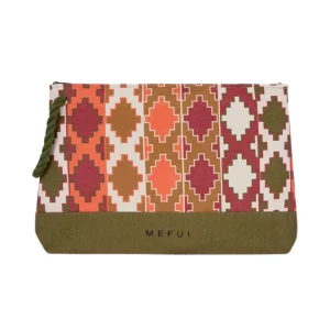 Mefui Maxi Pochette 'guarda Pampa' Verde Donna