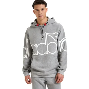 Diadora Hoodie Urbanity Poliestere Grigio