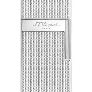 S.t.dupont Accendino a Gas Testa Di Diamante Cromo Biggy Argento Unisex 025010