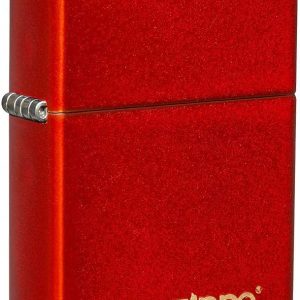 Zippo Antivento Ricaricabile Made In Usa Rosso Unisex
