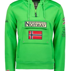 Geographical Norway Cappuccio Verde Uomo