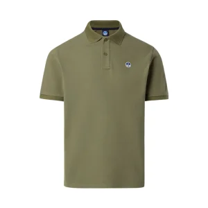 North Sails Polo maglia maglietta con logo paprika 692451 0421 verde