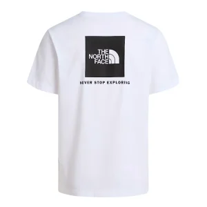 The North Face T-Shirt Evolution NSE Box Regular Fit Misto Cotone Bianco Uomo