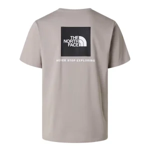 The North Face T-Shirt Evolution Half Dome Uomo Misto Cotone Beige Stone Slab