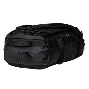 The North Face Borsone Zaino Duffel Base Camp Voyager 32L in Poliestere Nero Grigio Asfalto