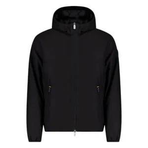 Ciesse Piumini Giubbotto Peter Giacca uomo con cappuccio imbottita nero