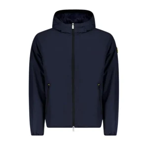 Ciesse Piumini Giubbotto Peter Giacca uomo con cappuccio imbottita blu navy