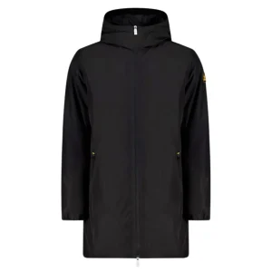 Ciesse Piumini Gunbu giacca lunga imbottita con cappuccio uomo nero