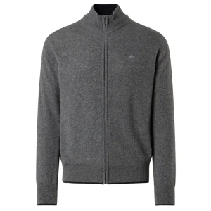 North Sails maglione misto cashmere FULL ZIP manica lunga finezza 12 Colore 0928