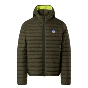 North Sails giubbotto giacca giubbino piumino leggero zephyr antivento acqua Verde scuro 0437