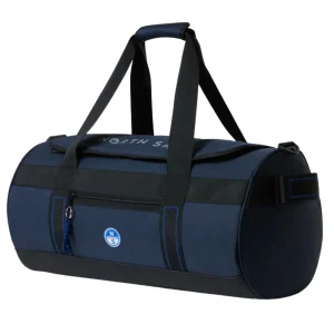 North Sails Duffle Borsona Cordura canvas di cotone spalmato 59x30 cm 45 litri Blu 631045