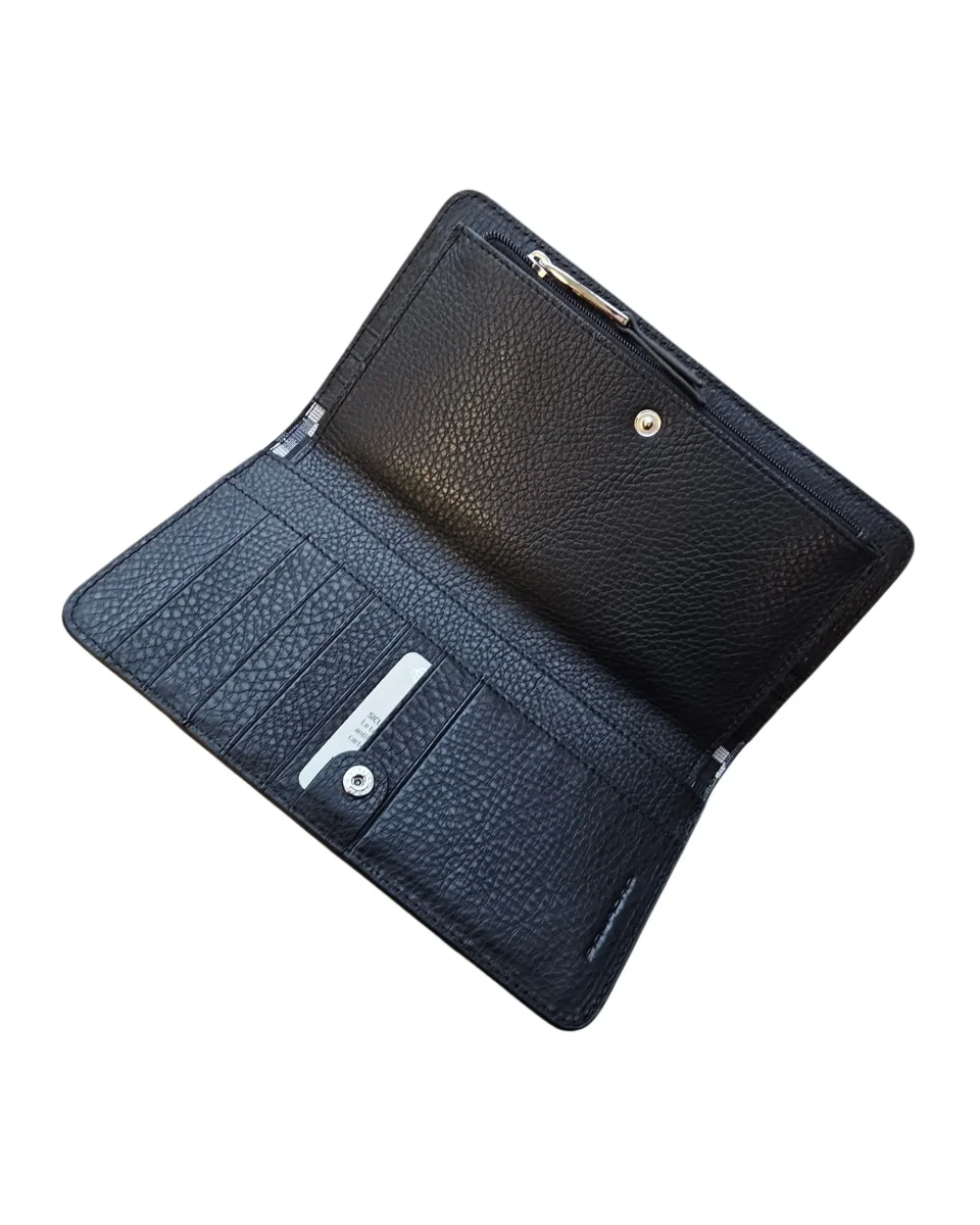 Piquadro Grande Con Portamonete Nero Donna - immagine 4