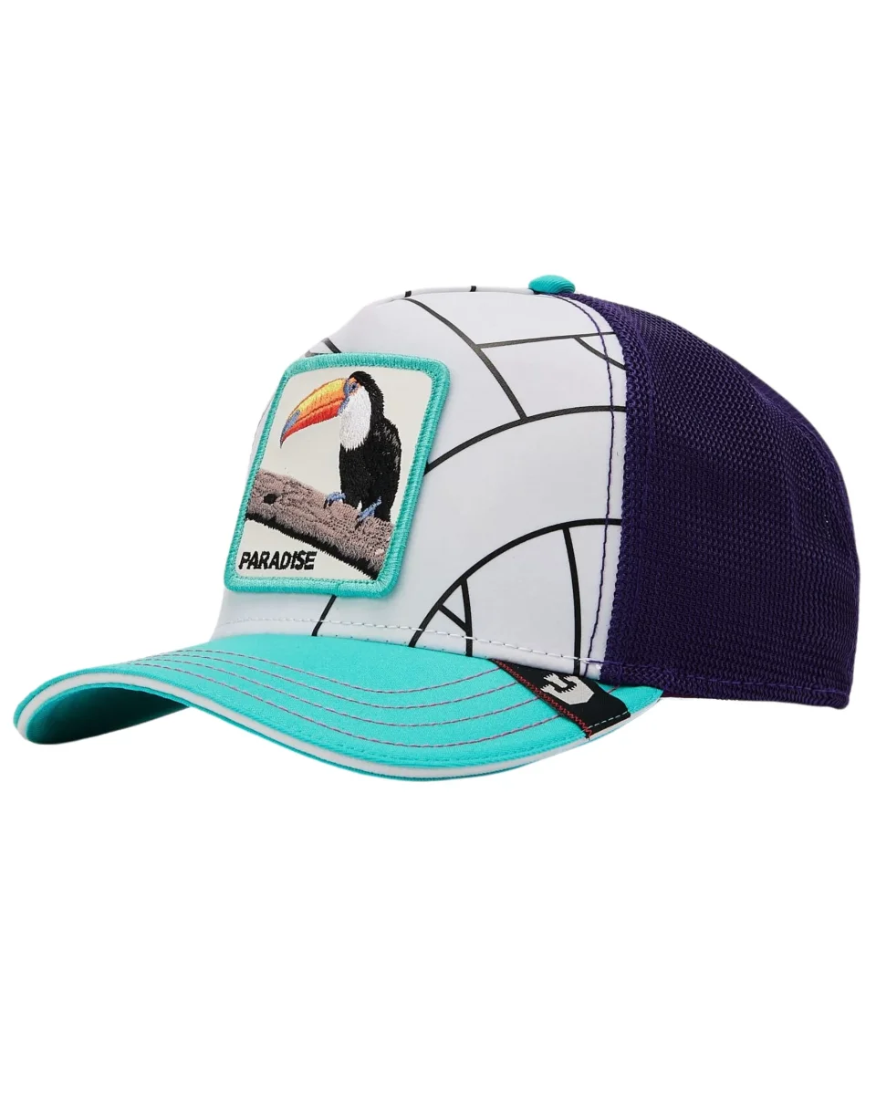 Goorin Bros. Trucker Cap Cappellino Special Edition Cambia Colore 'paradise' Azzurro Unisex - immagine 4