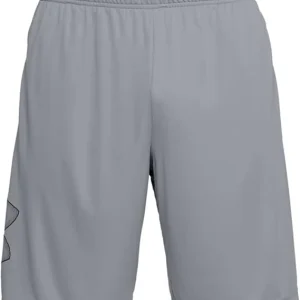 Under Armour TECH Graphic shorts pantaloncini allenamento corsa uomo men grigio