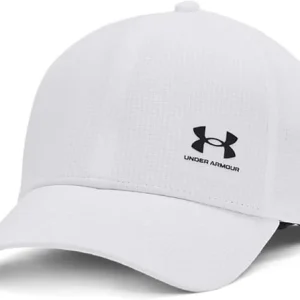 Under Armour cappello baseball cappellino Armourvent Adj con visiera bianco castlerock