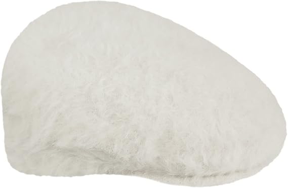 Kangol Cappello Furgora 504 Iconico in Misto Angora e Acrilico Bianco Avorio Unisex - immagine 5