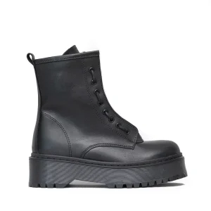 D-red Anfibio Allaciato Opaco Nero Donna