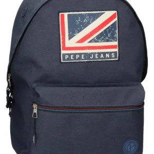 Pepe Jeans Con Ruote Trolley Blu Unisex