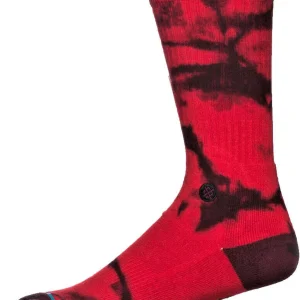 Stance Calze Athletic Combed Cotton Rosso Uomo