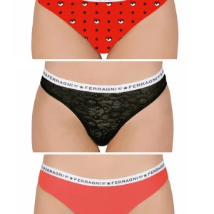 Chiara Ferragni Kit Fashion Tri-Pack Intimo Multicolore