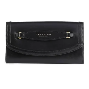 The Bridge Porta Monete Carte 19x10x3 Cm Nero Donna