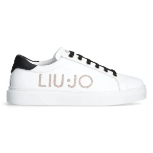 Liu Jo Scarpe Donna in Pelle Iris 11 Bianco Nero