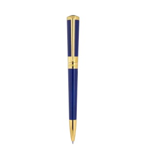 S.t.dupont Penna sfera Edizione Speciale Sword Liberty lacca blu e finiture oro 3597390284525