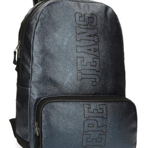 Pepe Jeans 44 Cm Spallacci Imbottiti Scuola Weekend Porta Pc Blu Uomo