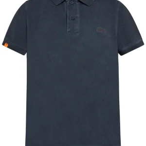 Sun68 Polo Special Dyed EL Cotone Blu