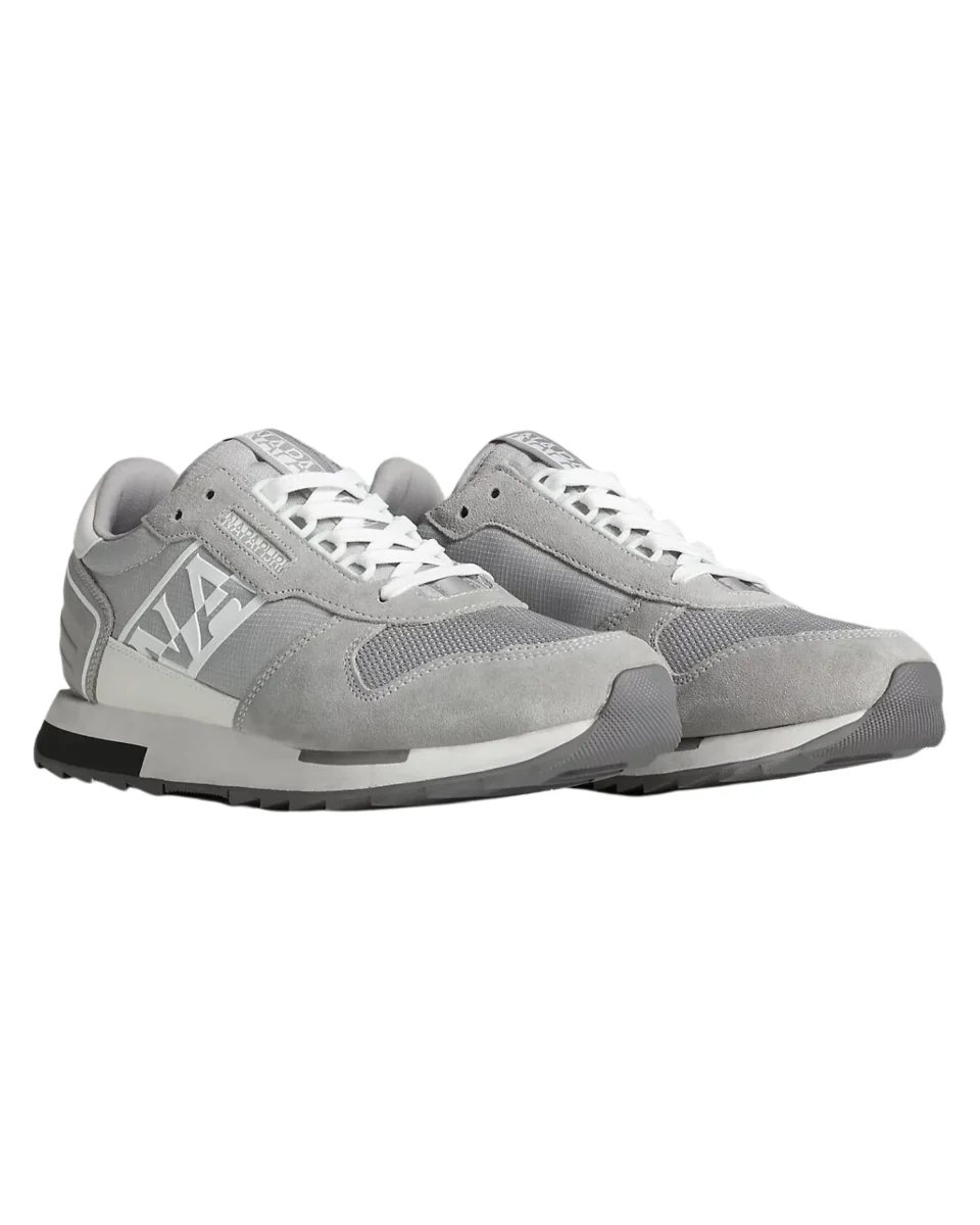Napapijri Sneakers S3Virtus02 Pelle/Camoscio Grigio - immagine 3