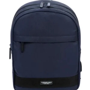 Spalding & Bros A.g. Soft Travel Backpack Blu Unisex