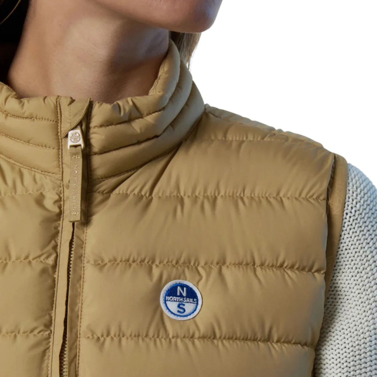 North Sails Gilet Smanicato Zip tecnico outdoor antivento 010032 0109 Naomi - immagine 5