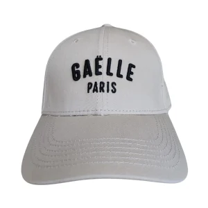 Gaelle Baseball In Cotone Con Ricamo beige sabbia Uomo Donna