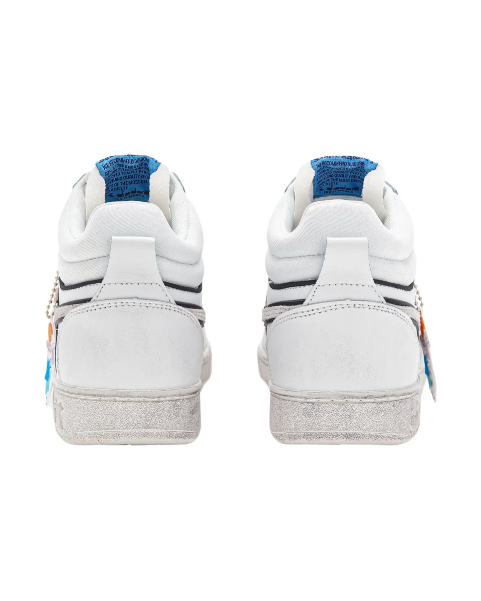 Diadora Magic Basket Demi Bunny Suede Bianco - immagine 5