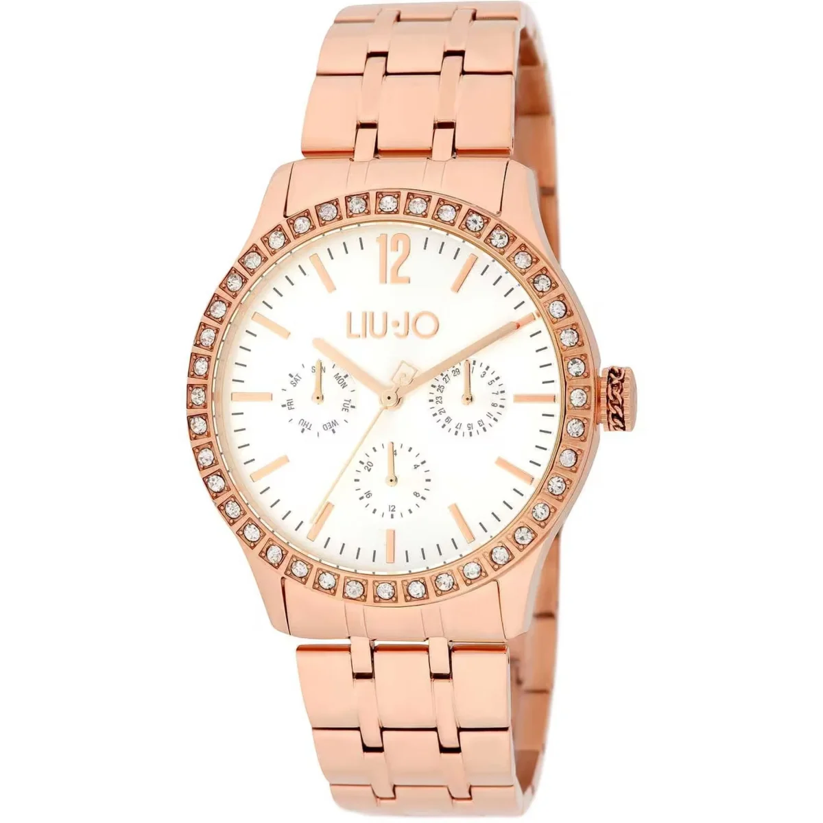 Liu Jo orologio cronografo rose gold Magnifique 38 mm acciaio TLJ2035