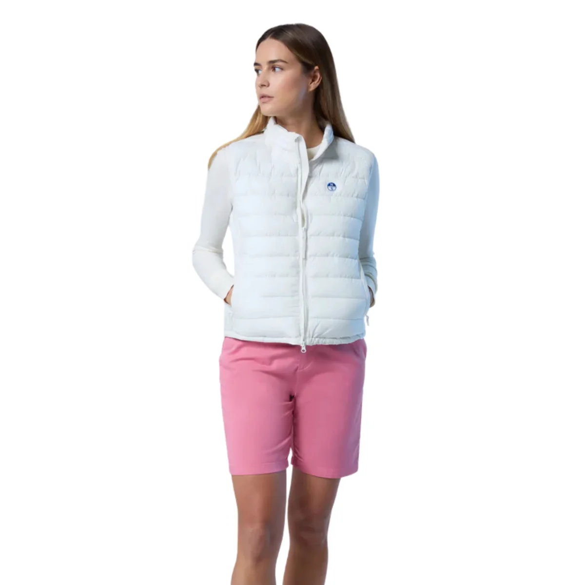 North Sails Gilet Smanicato Zip tecnico outdoor antivento 010032 0105 Naomi - immagine 5