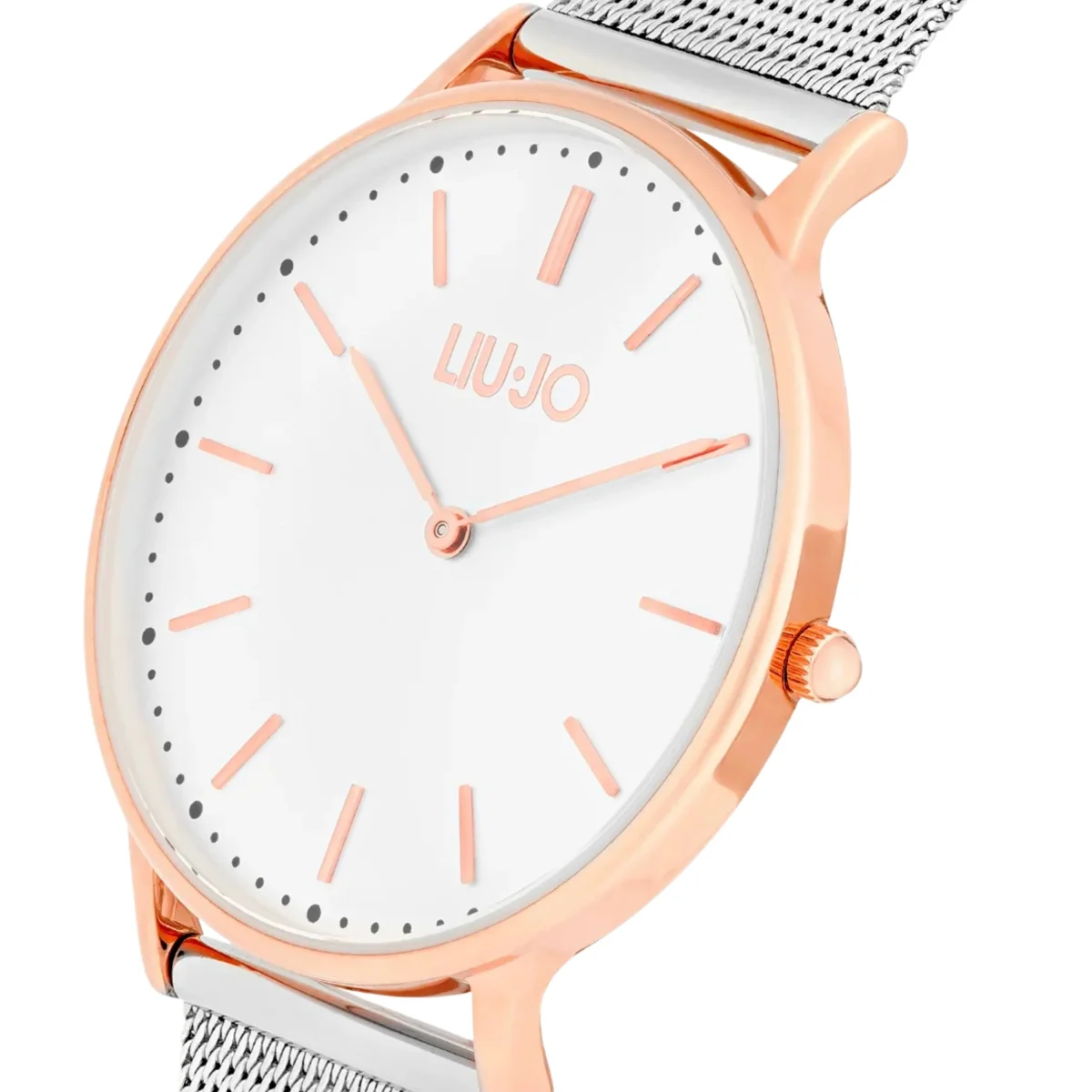 Liu Jo orologio Moonlight Bicolor Goldrose e argento Milano 36 mm acciaio TLJ1230 - immagine 5