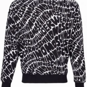 Moschino Underbear Maglia Girocollo Cotone Nero