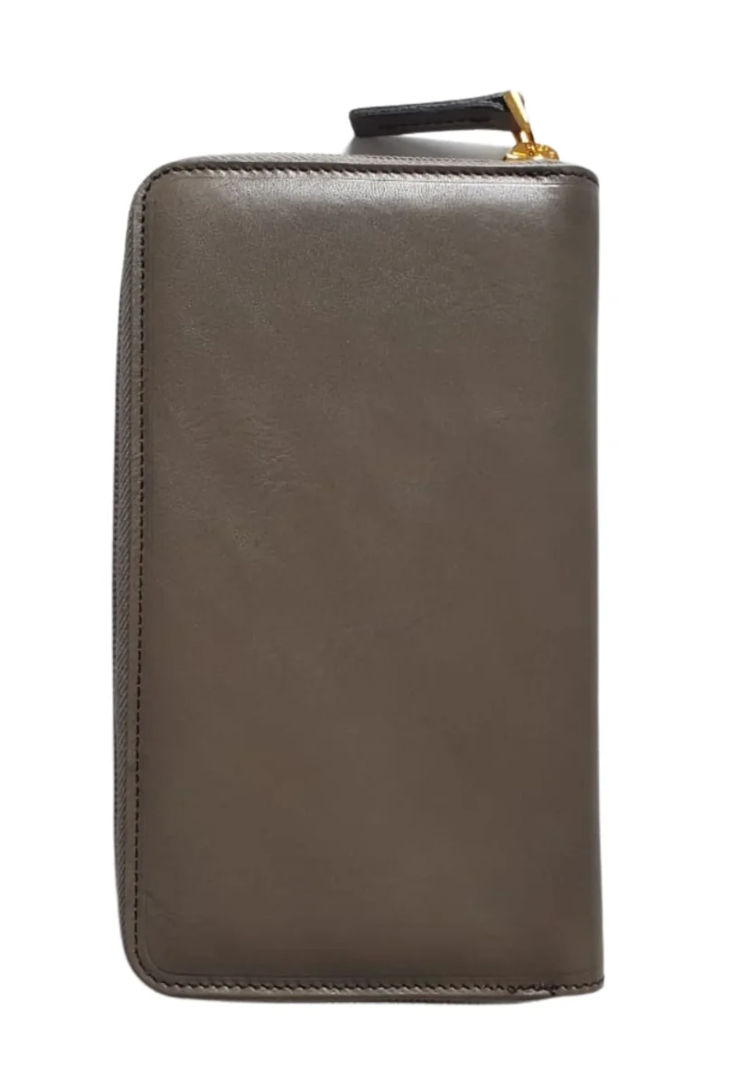 The Bridge Wallet Leather Grigio Donna - immagine 3
